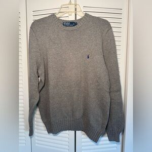 Polo by Ralph Lauren Gray Sweater medium